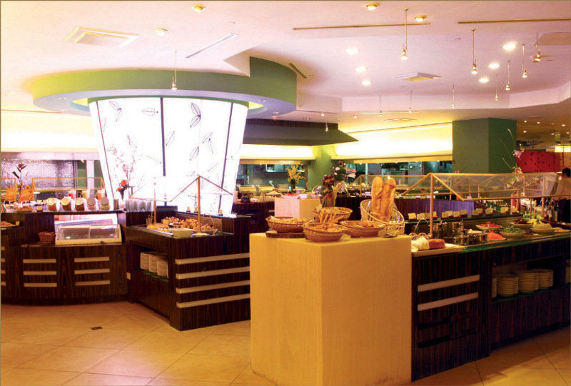 Evergreen Plaza Hotel - Tchaj-nan Exteriér fotografie The buffet at the hotel